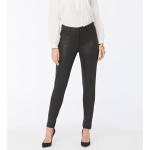 NYDJ sculptHer black coated leggings